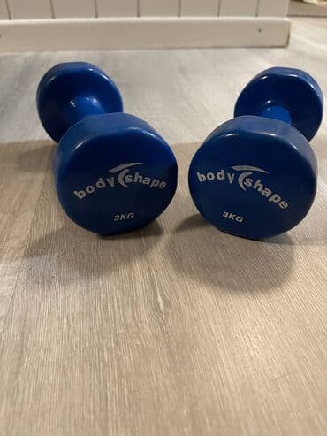 priroda i društvo 3 razred logos kontrolni: Tegovi Body Sharpe, set 2 x 3 kg, uvoz Svajcarska — 4