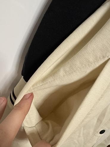 Dresses: Dugačka varsity jakna/duks-haljina sa dugmadima na kopčanje sprijeda — 3