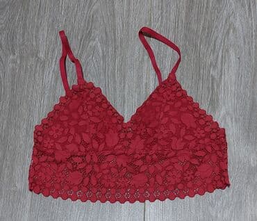 Women's Sweatshirts: Cups without wiring, color - Red — 1