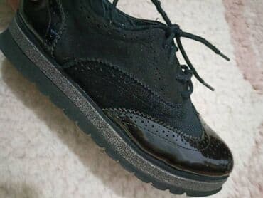 cipele za maturu zenske: Cipele "Šafran". Kupljene na sajtu, ali meni su velike. Broj 37 — 2