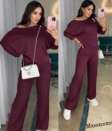 Dvoset ženske trenerke – bluzica + pantalone sa ravnom nogavicomgs - na lalafo.rs Dvoset ženske trenerke – bluzica + pantalone sa ravnom nogavicomgs -