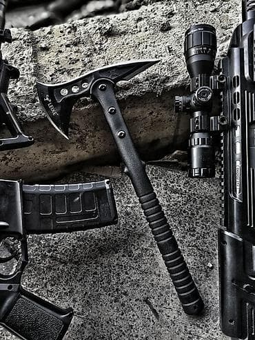 na dva tocka za decu: Outdoor Tomohawk takticka multifunkciona sekirica prelepog izgleda uz — 6