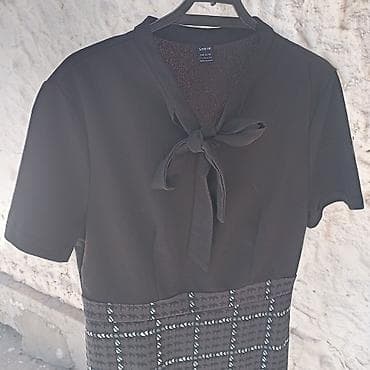 tmv haljine: Elegantna haljina SHEIN, veličina L - Model: dvobojna, gornji deo crn — 2