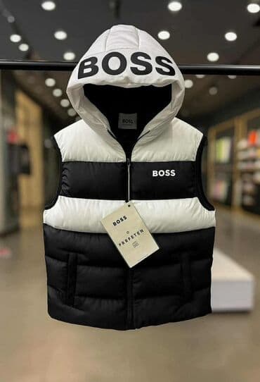 Pantalone: 🔥Muški topli prsluk sa kapuljačom – Hugo Boss Nike i La coste po top — 3