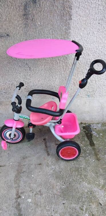 dečiji motor na akumulator: Deciji triciklduz.oko 80,sir.oko 41,vis.sedista oko 35 cm.,mogucnost — 5