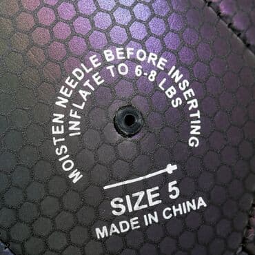 Rekviziti za vežbanje: Hologramska svetleca fudbalska lopta Predstavljamo holografsku — 9