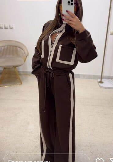 Ostala ženska odeća: One size, Prugasti, bоја - Braon — 4