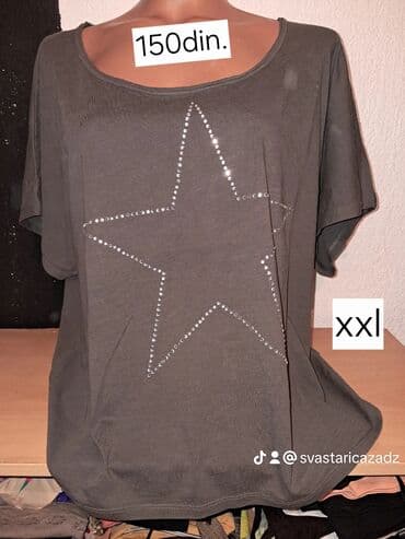 crop top c a: A-Dress, M (EU 38), Poliester, bоја - Šareno — 14
