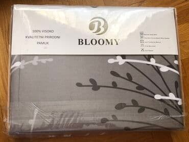 Kućni dekor: NOVA Bloomy posteljina + jastuk Sadržaj i dimenzije seta: - Navlaka za — 4