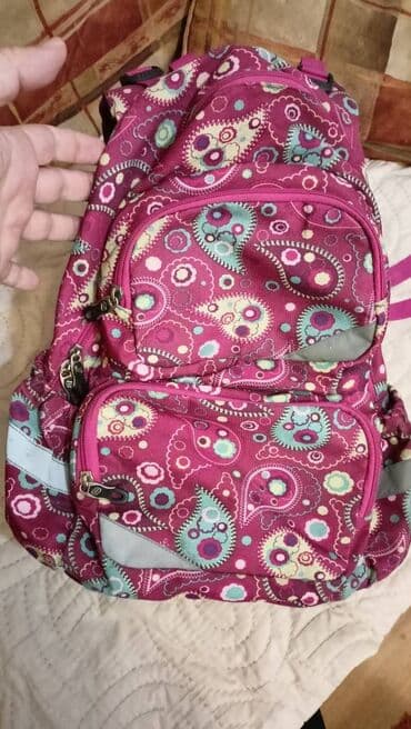 tech fleece novi modeli: Kid's backpack, For girls, color - Purple — 1