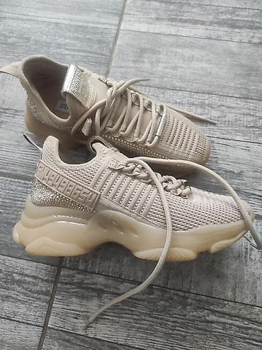 guess patike 2023: Steve Madden ženske patike – bež/nu­de nijansa sa sjajnim detaljima — 5