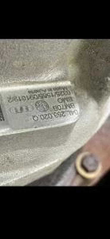 motore: VW AUDI A3 Q3 TIGUAN GOLF 7 GOLF 8 TURBINA 04L253020Q | Audi vw — 3