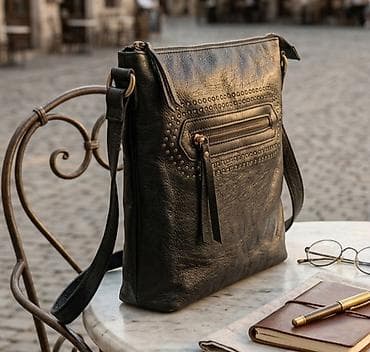 miu miu torbe: Kožna ženska crossbody torba – elegantna i praktična - Materijal — 1