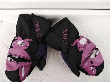 decije stvari na poklon: Rukavice, Za devojčice, bоја - Crna — 7