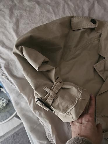 wellensteyn kape: ZARA ženski kratki trenč kaput - Model: cropped/trenč silueta sa — 4