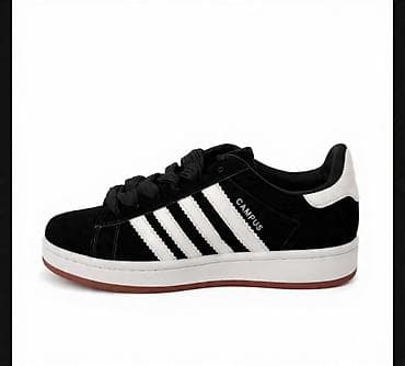 zara muske stvari: Adidas Campus patike – crno-bele - Klasičan niskoprofilni model sa — 1