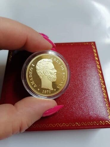 vrednost kovanice iz 1938: 24K pozlata Španski zlatnik — 1