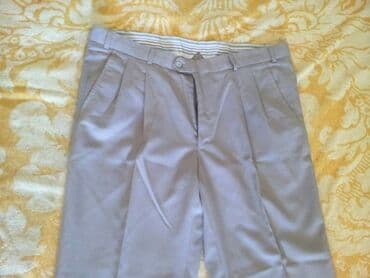 comma pantalone: Trousers, XL (EU 54), color - Grey — 1