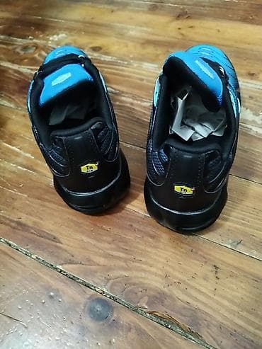 narandžaste patike: Nike Air Max Plus TN – plavo/crna verzija - Model: Air Max Plus — 3