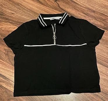 Women's T-shirts and tops: Ženska garderoba – set majica i bluza - Bela pamučna majica sa — 2