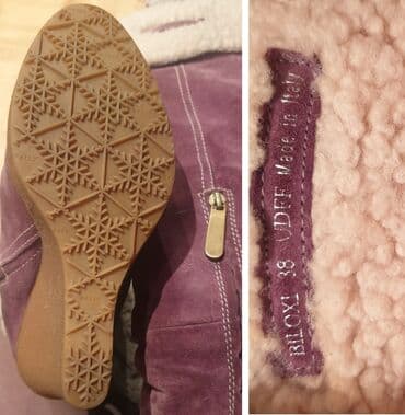 oksfordice sa platformom: High boots, 38.5 — 11