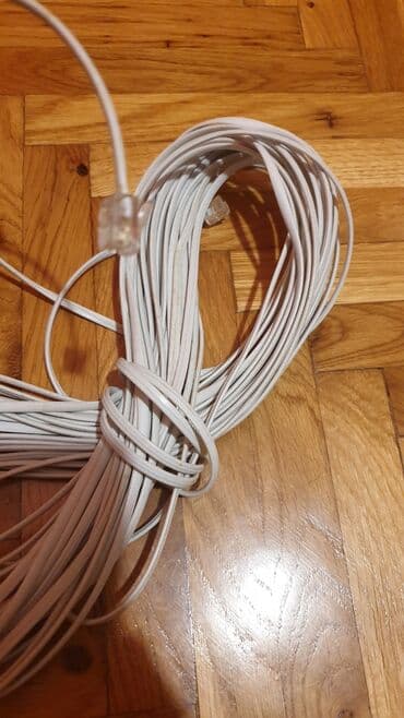 Kompjuterski delovi za PC: Kabel za internet oko 10tak metara. Poklanjam — 2