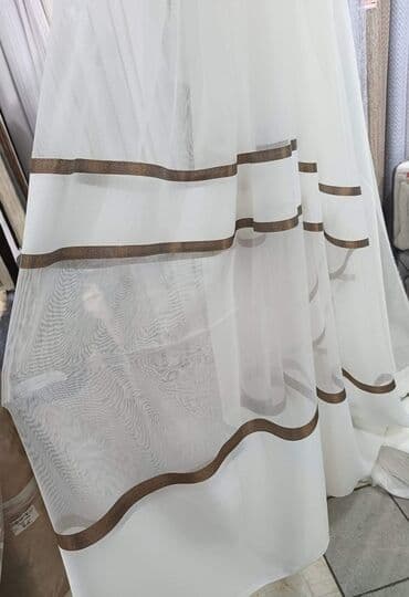 dodatak za wc solju za decu: Light filtering curtains, color - White — 8