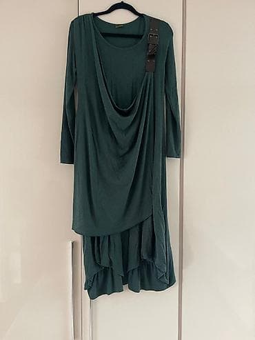 torbica u obliku srca: Ženske haljine – lot od 4 komada 1) Svetloplava, duga, lepršava — 5