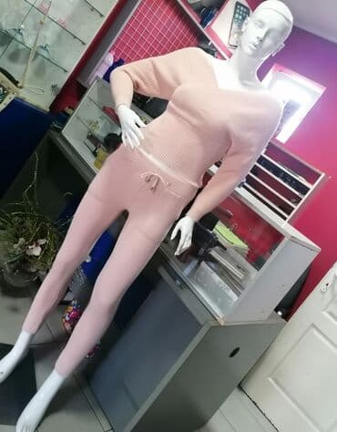 kompleti za devojke: S (EU 36), Single-colored, color - Pink — 3