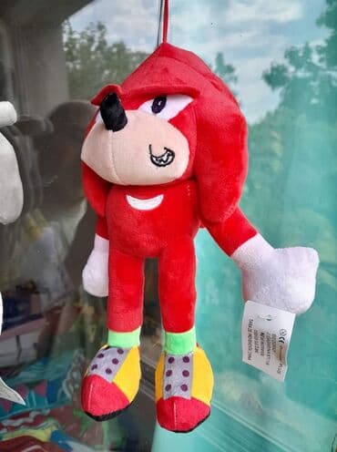 igračke sonic: 1kom po izboru 950din 5kom (razlicitih) 3000din Plišana Sonic druzina — 9