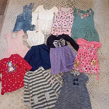 koton zenske haljine: Lot dečjih haljina (oko 11 komada). Sadržaj lota: - Farmerke — 1