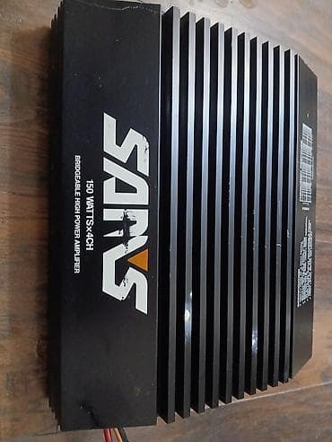 SAMS 150W x 4CH Auto Pojačalo – Ispravno Na prodaju 4-kanalno