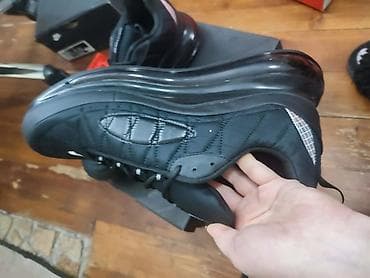 carl patike: Patike – crne, sportsko-lifestyle - Model inspirisan Air Max 720 — 1