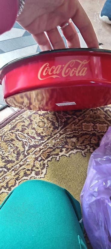 Posuđe: Metalac emajlirane tepsije – Coca‑Cola dizajn novo - Set okruglih — 6