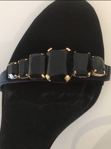 bež čizme od brušene kože: Sandals, 37.5 — 8