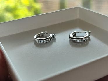 Minđuše: Minđuše ZIG 925 - Materijal: srebro 925 (pečat 925 vidljiv na kopči) — 4