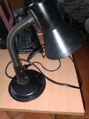 duks i cebe 2 u 1: Table lamp, color - Black, Used — 1