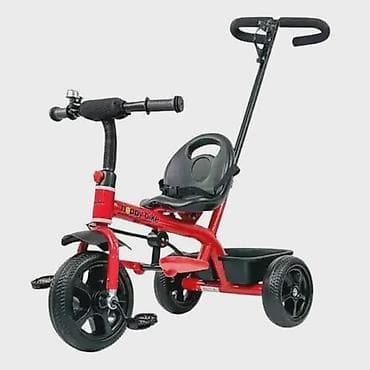 Kids' bicycles: Dečiji tricikl sa ručkom za guranje – Happy Bike 448 ⁷ - Stabilan — 3