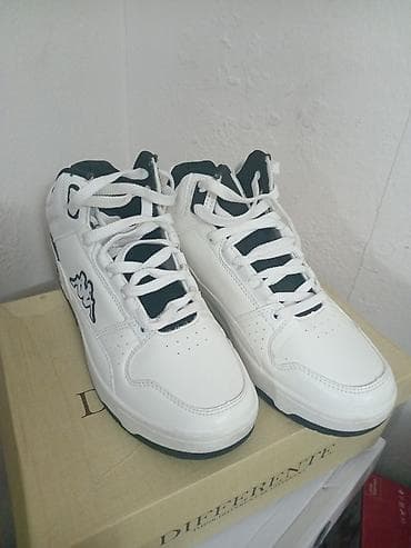 velike patike: Kappa patike – bele kožne lifestyle/sportske patike - Brend: Kappa - — 2