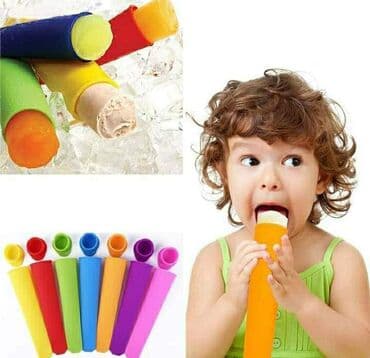 Silikonski kalupi za sladoled 6 komada 850 din Najnoviji silikonski na lalafo.rs Silikonski kalupi za sladoled 6 komada 850 din Najnoviji silikonski