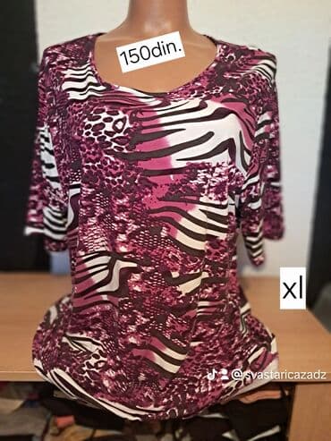 crop top c a: A-Dress, M (EU 38), Poliester, bоја - Šareno — 22
