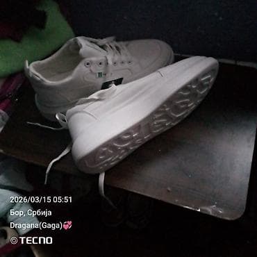 patike 2023: Bele platform patike – FASNO/Trip - Model: niskoprofilne patike sa — 4