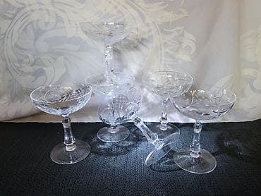 blago zemlje cela kolekcija: Case lux case P i P,kristal,rucni rad iz 50,60ih.godina — 9