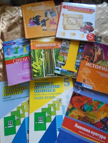 vulkan testovi za 4 razred pdf: Lepo očuvani udžbenici za 5. razred osnovne škole: 1. Engleski — 2
