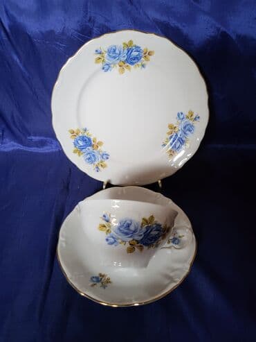 porcelanske solje za caj: Porcelanski set,vintaz winterling Bavaria. Set je perfektan. sve — 2