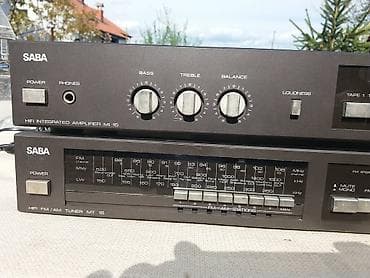 amity peć polovna: Saba mi 15 + mt 15. 
pojacalo i tjuner. 
fixno 45e — 2