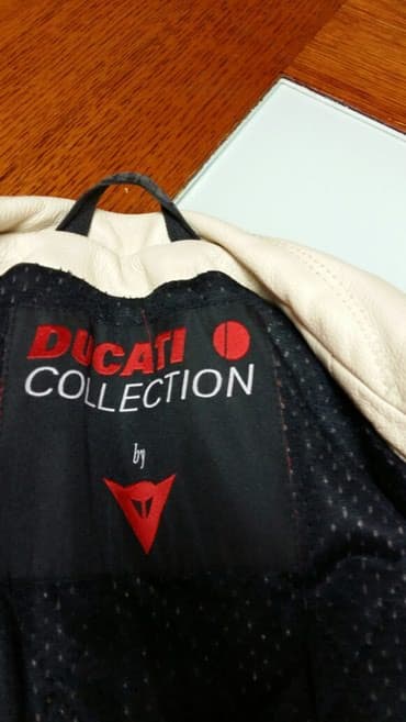 zenski pleteni prsluci: Dainese Ducati kožna jakna ženska br 44 — 3