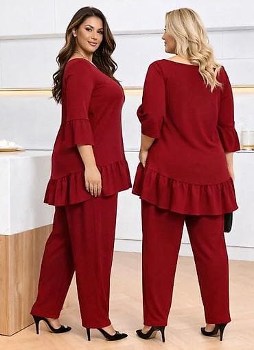 mona lazarevac: Damski komplet za svakodnevni i svečaniji izgled – bluza + pantalone — 1