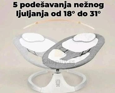 elektricna njihalica za bebe: Njihalice za bebe Cena 8900dinara Opis oglasa Ova električna — 6