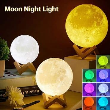 rasveta za kafice: 3D mesec lampa CENA: 2290 din Prečnik 15 cn 3D Mesec lampa učiniće — 1